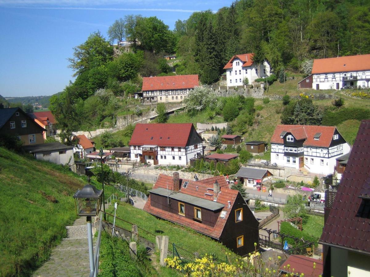 Ferienwohnung Am Gruenbach Rathen Bagian luar foto