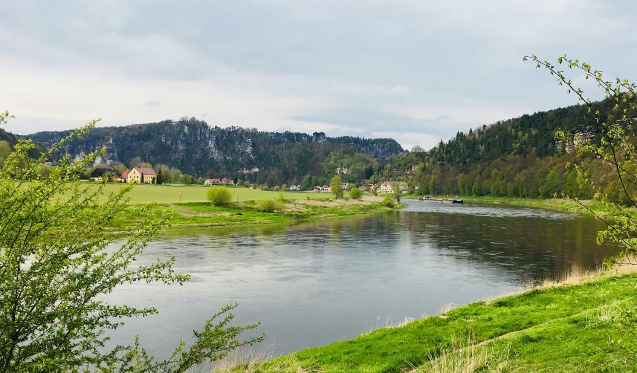 Ferienwohnung Am Gruenbach Rathen Bagian luar foto