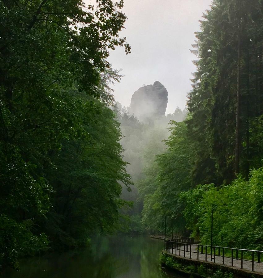 Ferienwohnung Am Gruenbach Rathen Bagian luar foto